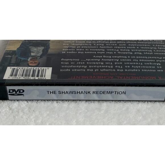The Shawshank Redemption DVD Excellent 1994 Morgan Freeman Tim Robbins - Picture 2 of 3